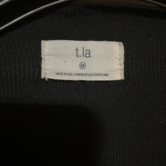 t.la by Anthropologie long  black dress - Picture 2 of 4